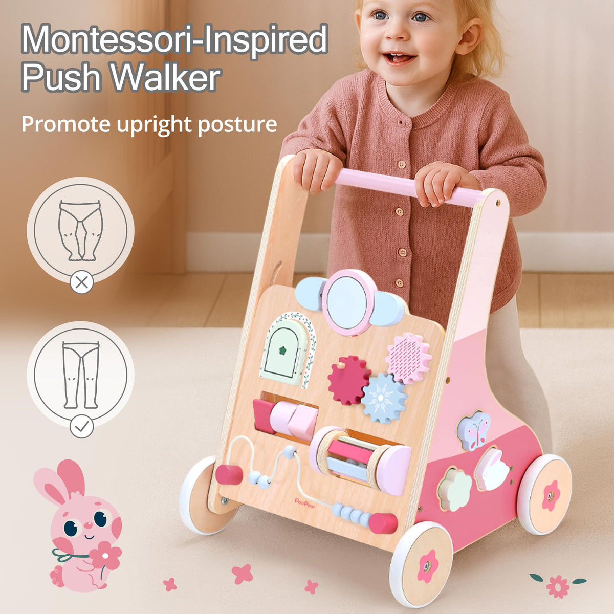 Wooden Baby Walker Z4819