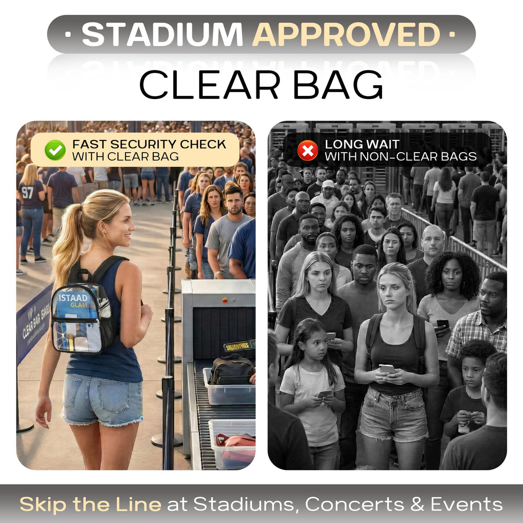 Clear Backpack 12x6x11 O4512