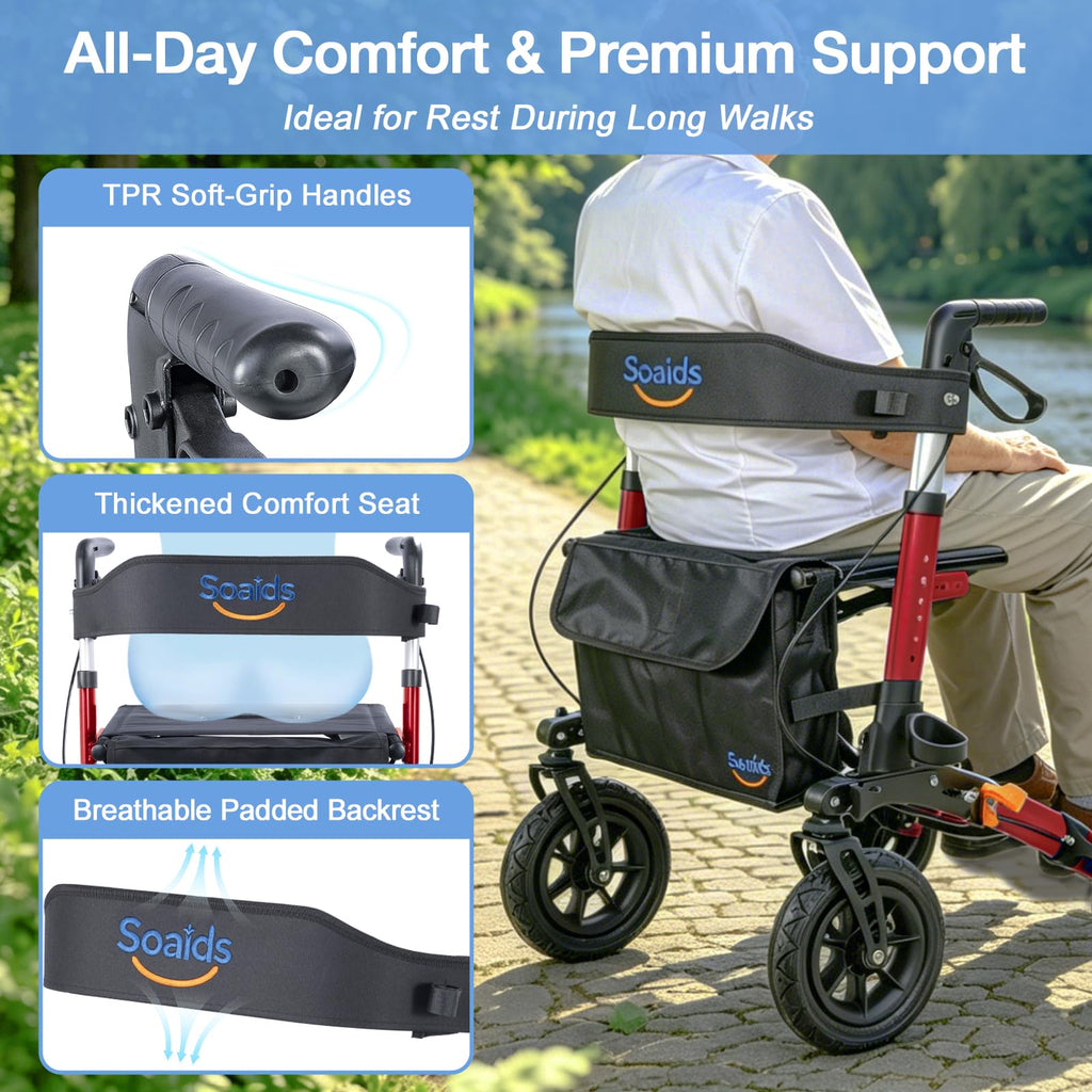 All Terrain Walker with 10" Pneumatic Tires F9616