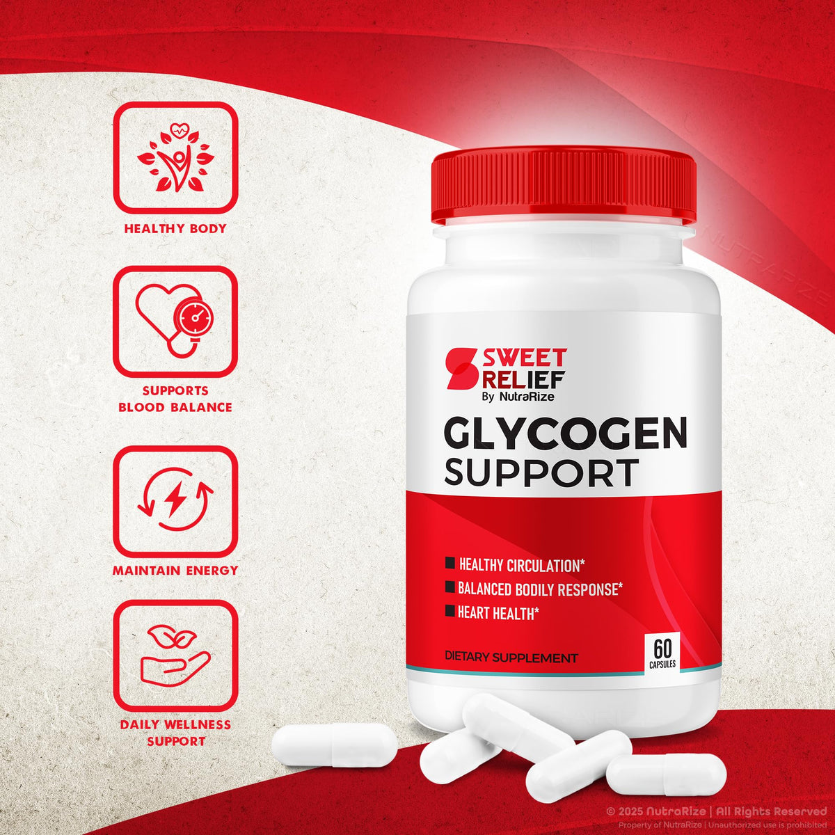 120 Capsules Glycogen Support Y245048