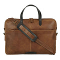 Leather Laptop Sleeve 15.5" with Shoulder Strap P782