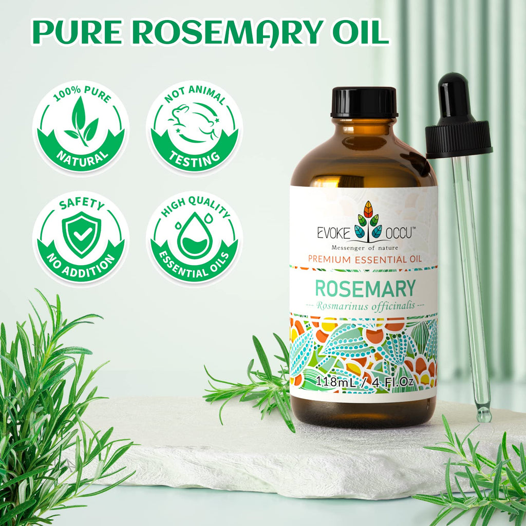 Rosemary Tea Tree Lavender Peppermint Cinnamon Essential Oil 4 FL Oz X142223
