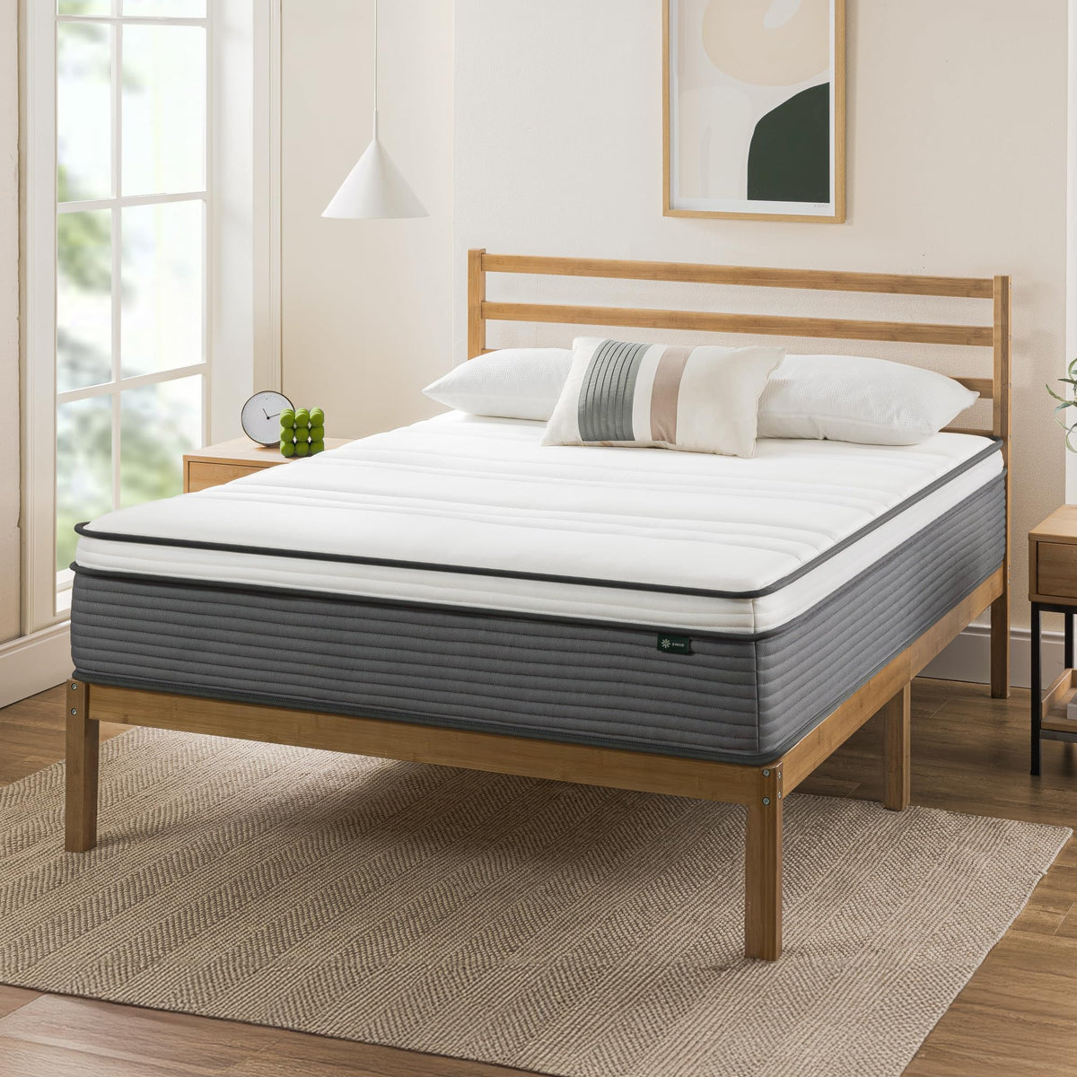 12 Inch King Size Hybrid Mattress O844