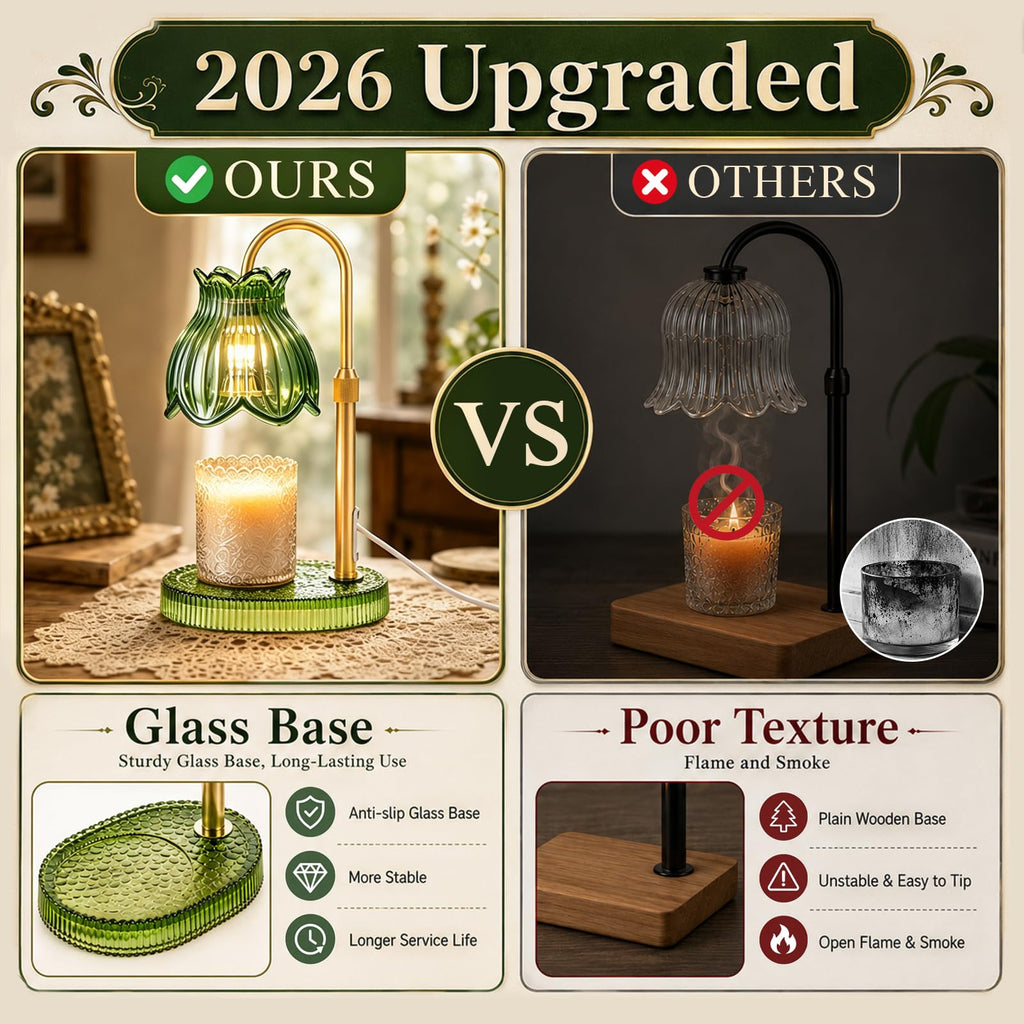 Candle Warmer Lamp with Timer Dimmer M47175
