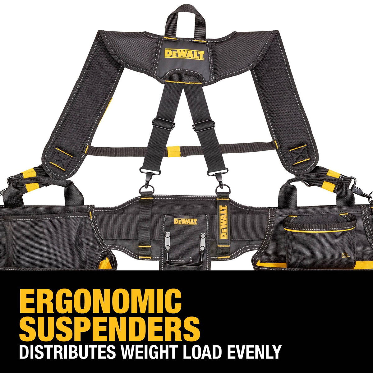 Heavy Duty Tool Belt Organizer with Suspenders and 25 Pockets X235