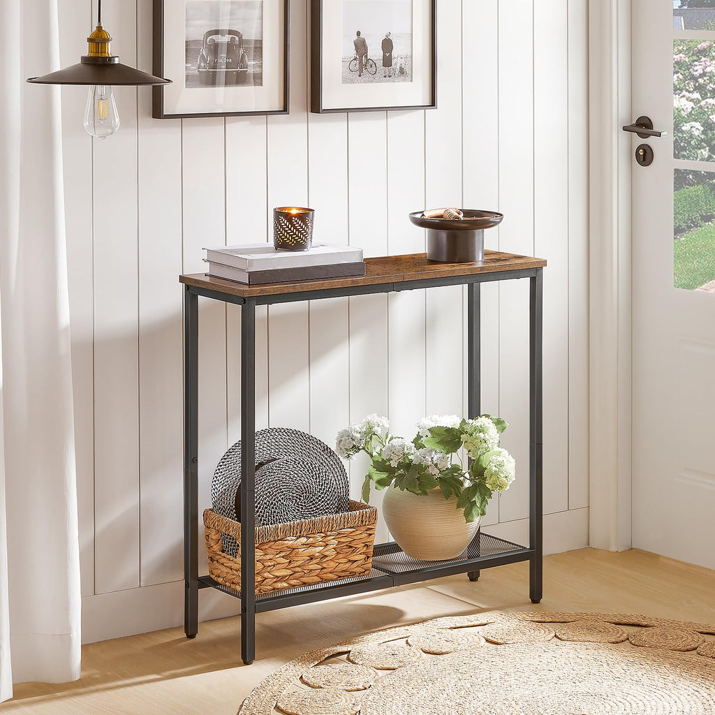 29.5" Narrow 2 Tier Console Table K9523