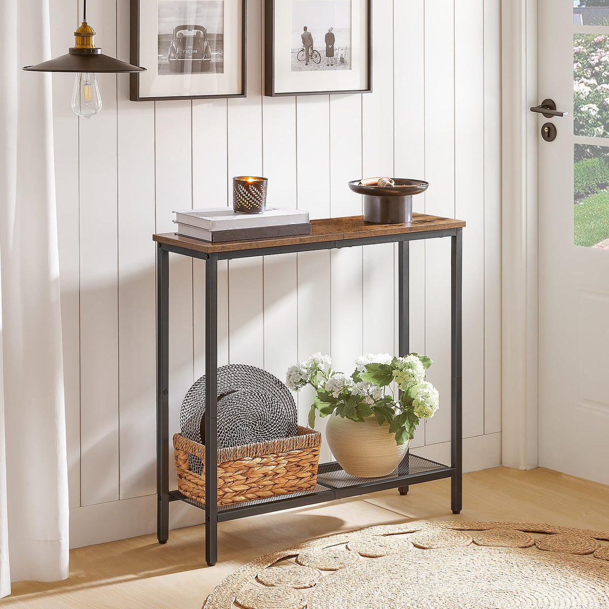 29.5" Narrow 2 Tier Console Table K9523