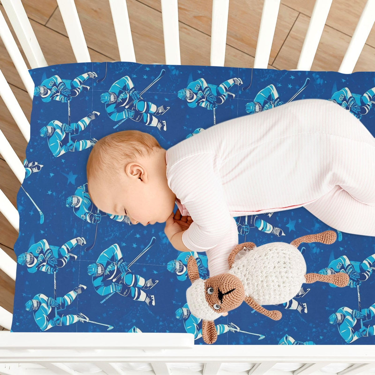 Soft Breathable Microfiber Fitted Crib Sheet Z82200