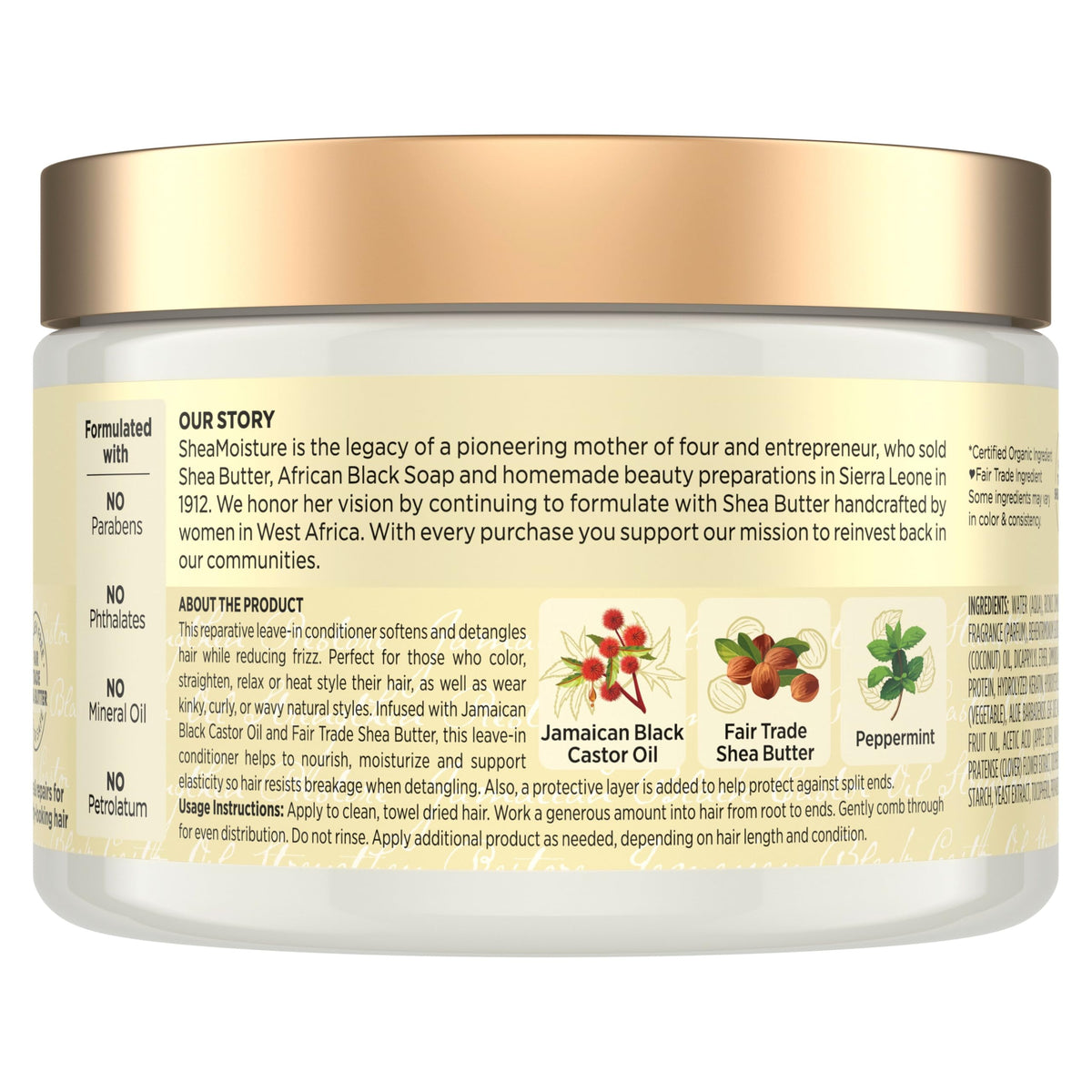 Jamaican Black Castor Oil Leave-In Conditioner, 11 Ounce Q283333