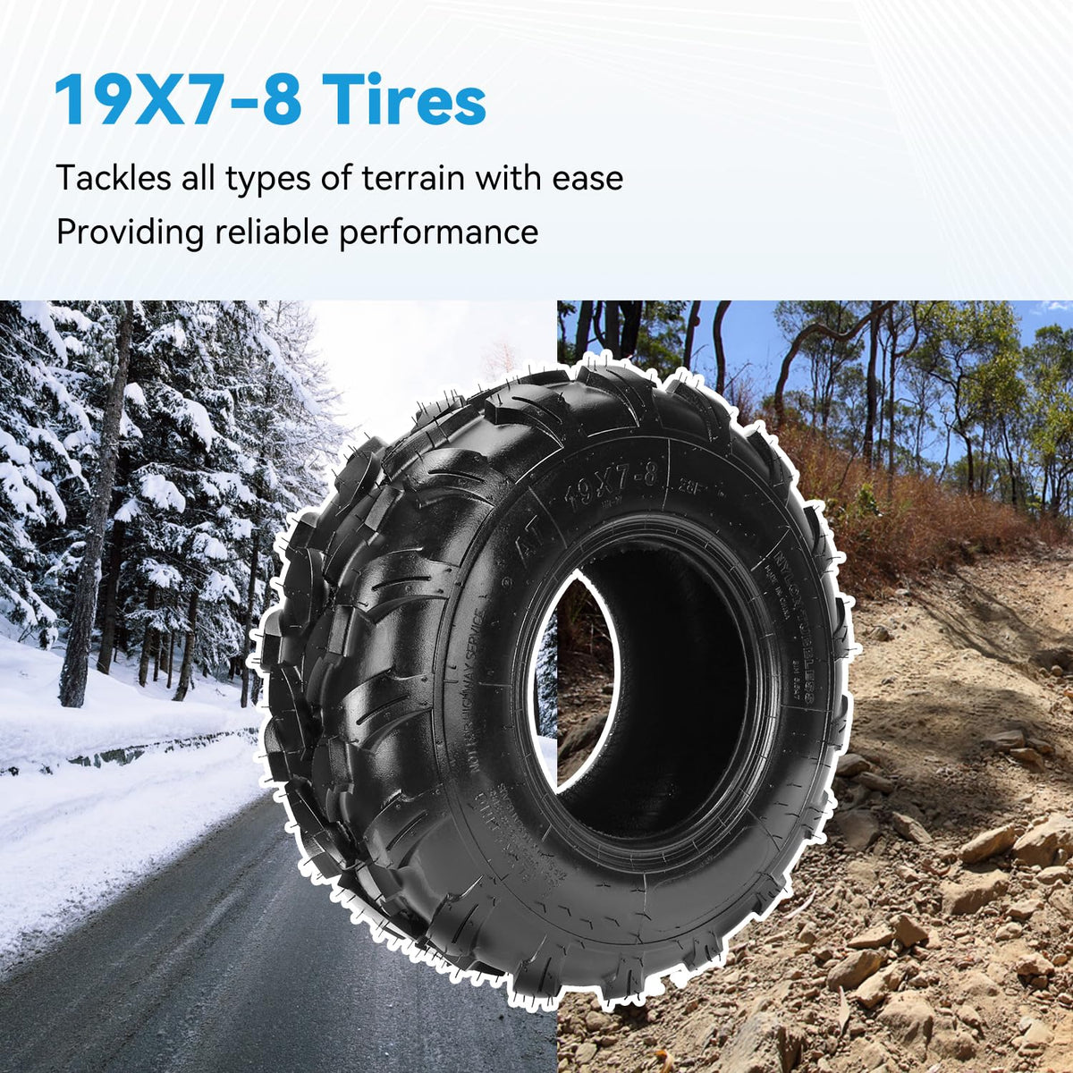 19x7-8 Tubeless Tire Z7535