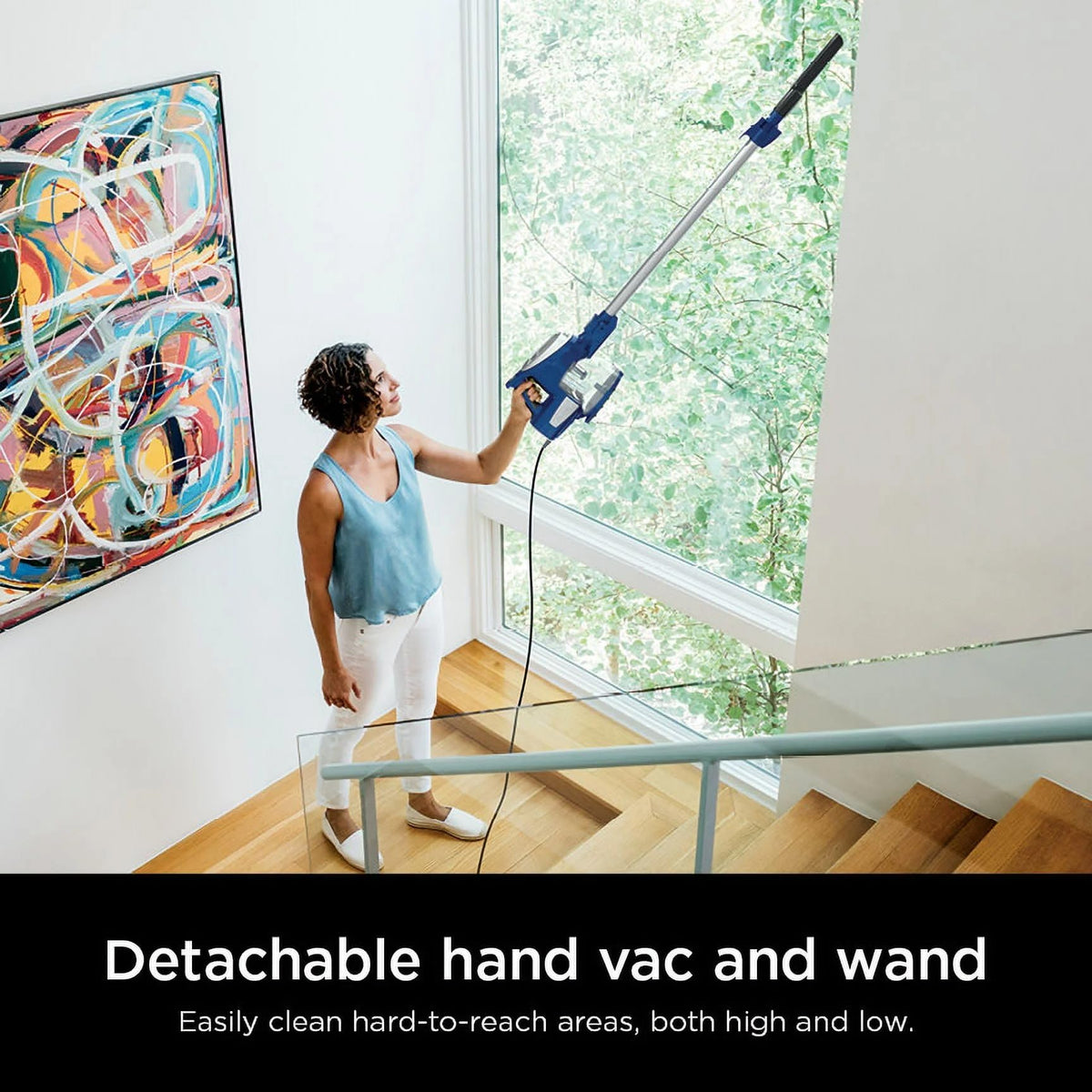 Blue Corded Stick Vacuum L609014