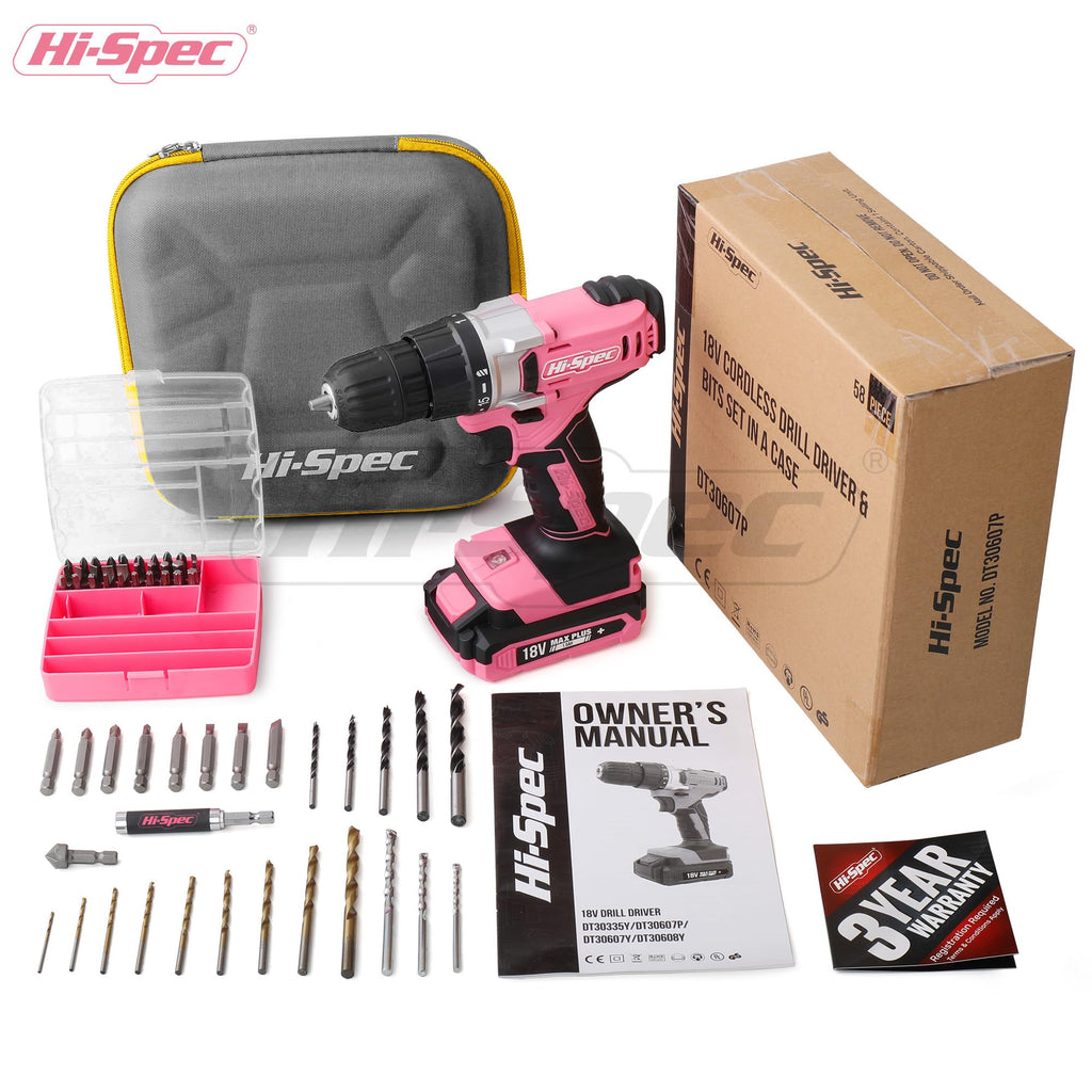 18V Cordless Drill Driver Set H952274