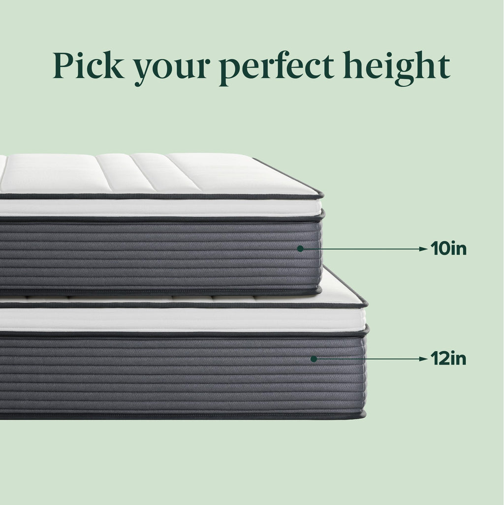12 Inch King Size Hybrid Mattress O844