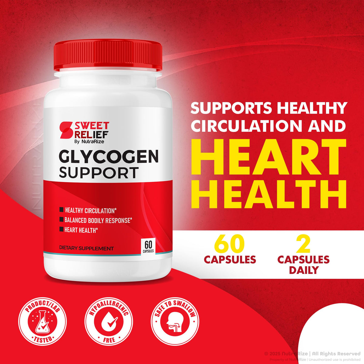 120 Capsules Glycogen Support Y245048