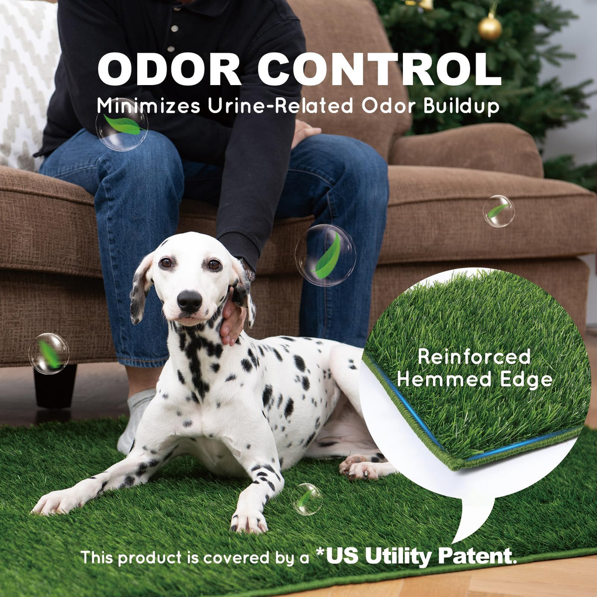 Dog Grass Pad with Tray V134