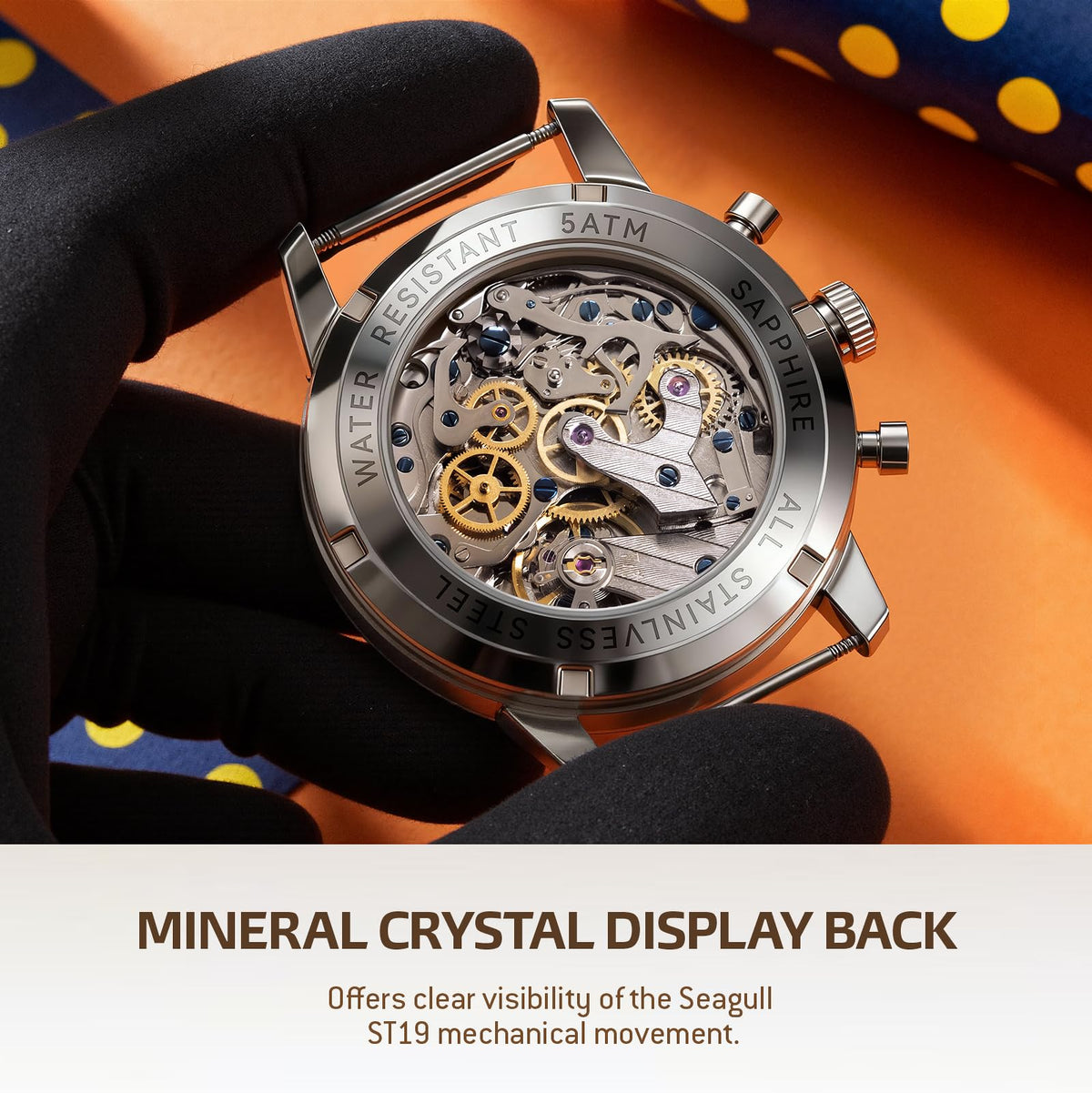 40mm Chronograph Mechanical Watch V5292