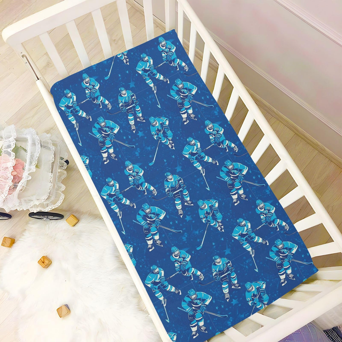 Soft Breathable Microfiber Fitted Crib Sheet Z82200