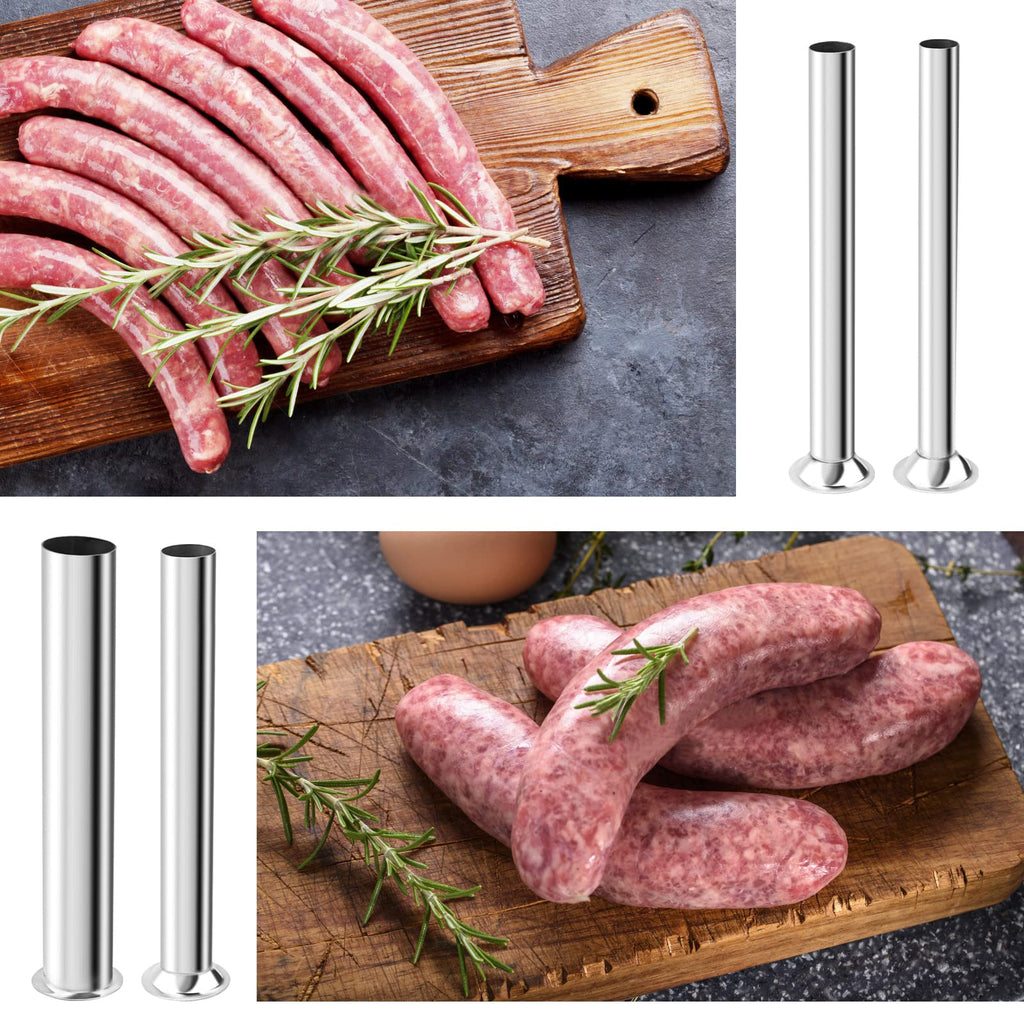Stainless Steel Sausage Stuffer with 4 Nozzles B364