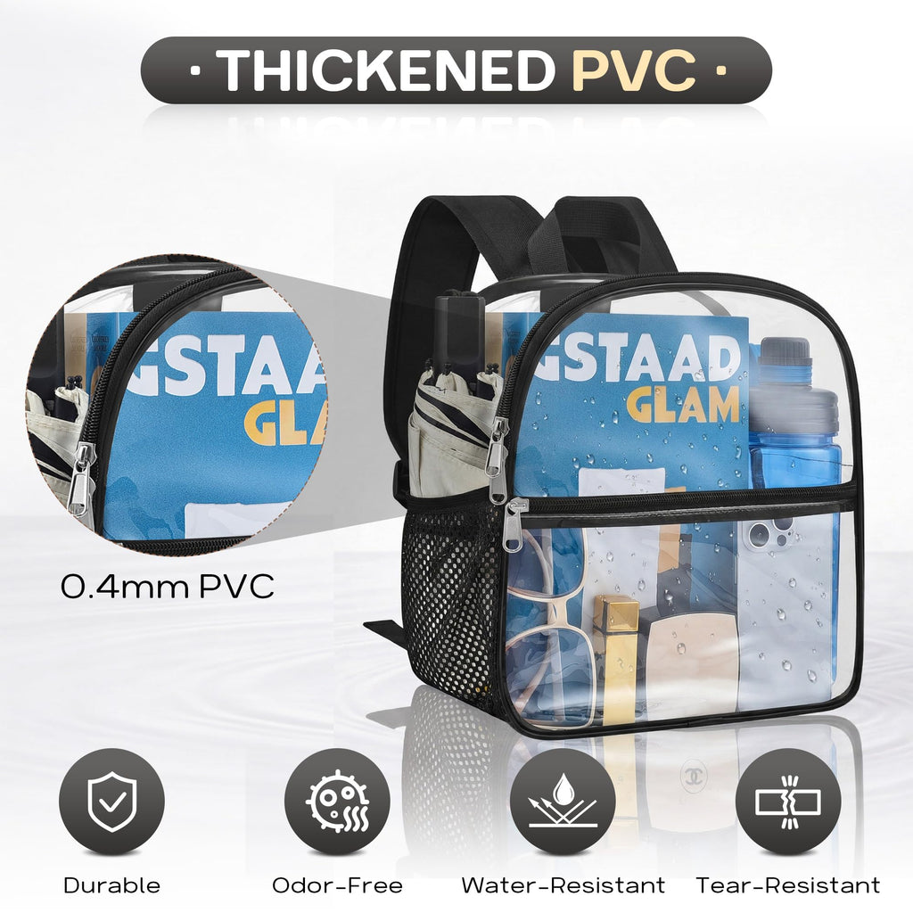 Clear Backpack 12x6x11 O4512