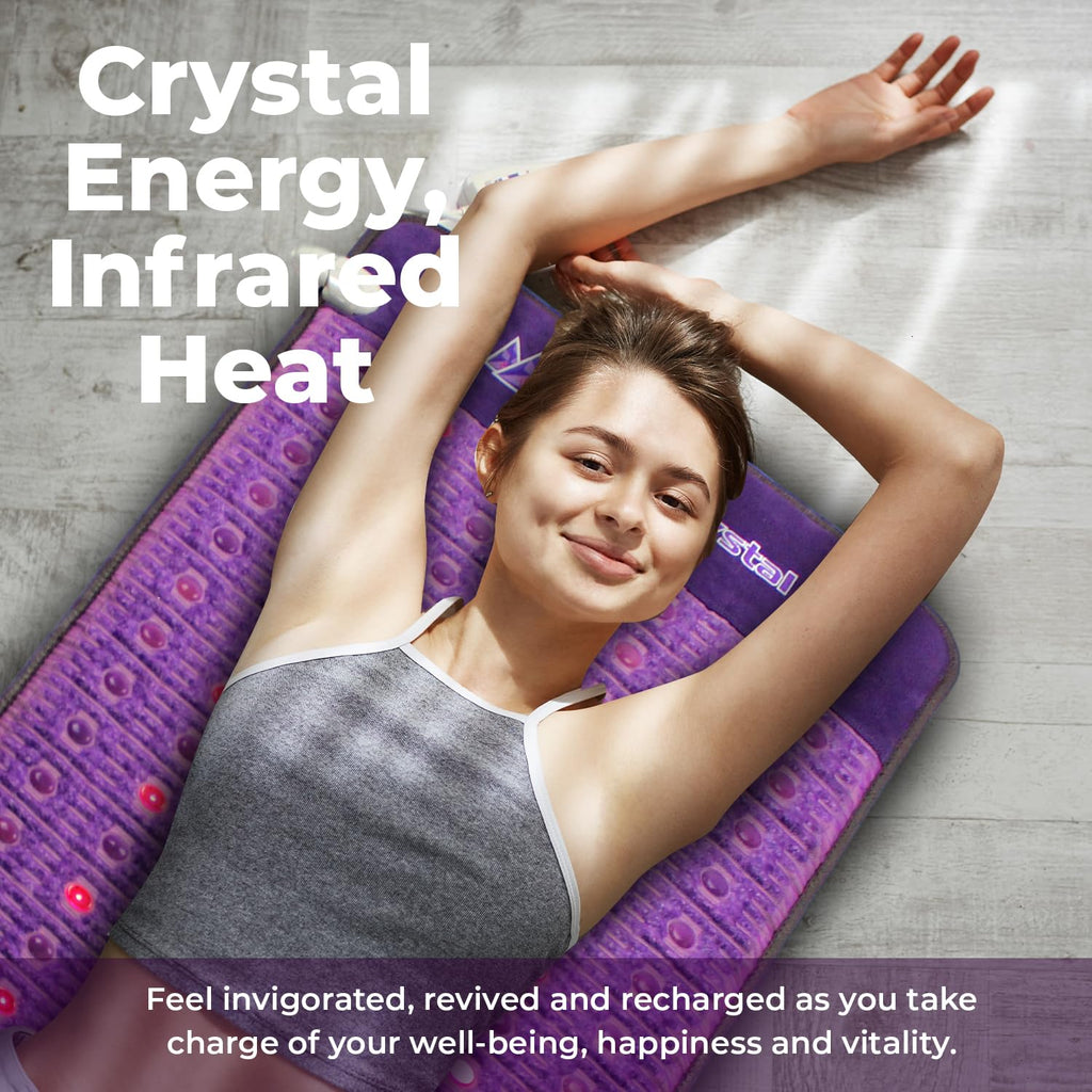 Far Infrared Amethyst Heating Pad Mini 32" L x 20"W T94585