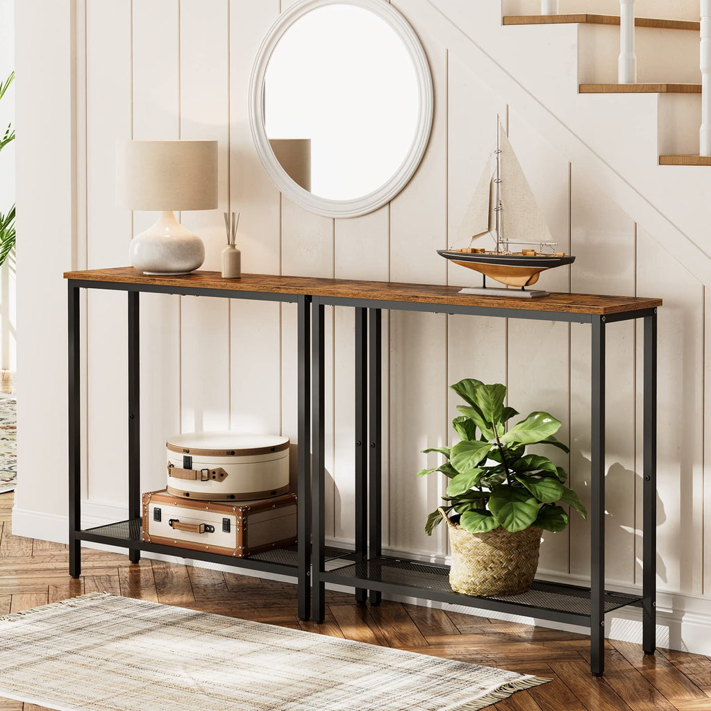 29.5" Narrow 2 Tier Console Table K9523