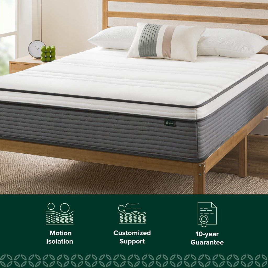 12 Inch King Size Hybrid Mattress O844