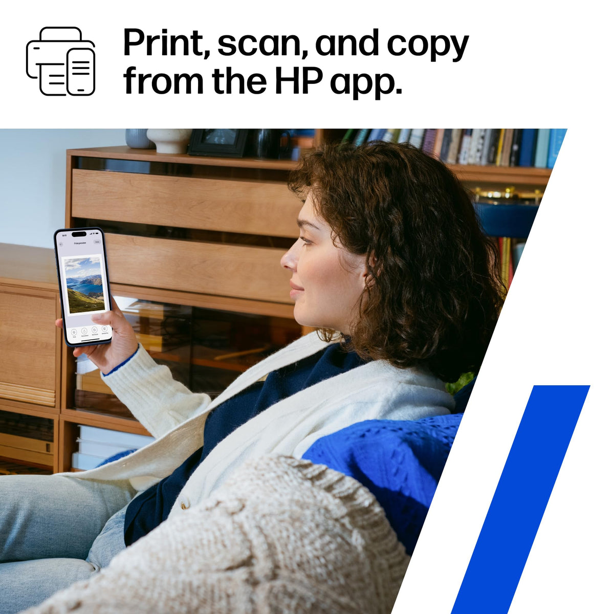 Wireless All-in-One Color Inkjet Printer, Scanner, Copier L916679