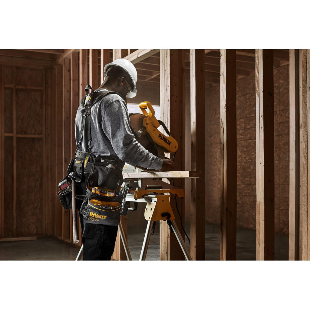 Heavy Duty Tool Belt Organizer with Suspenders and 25 Pockets X235