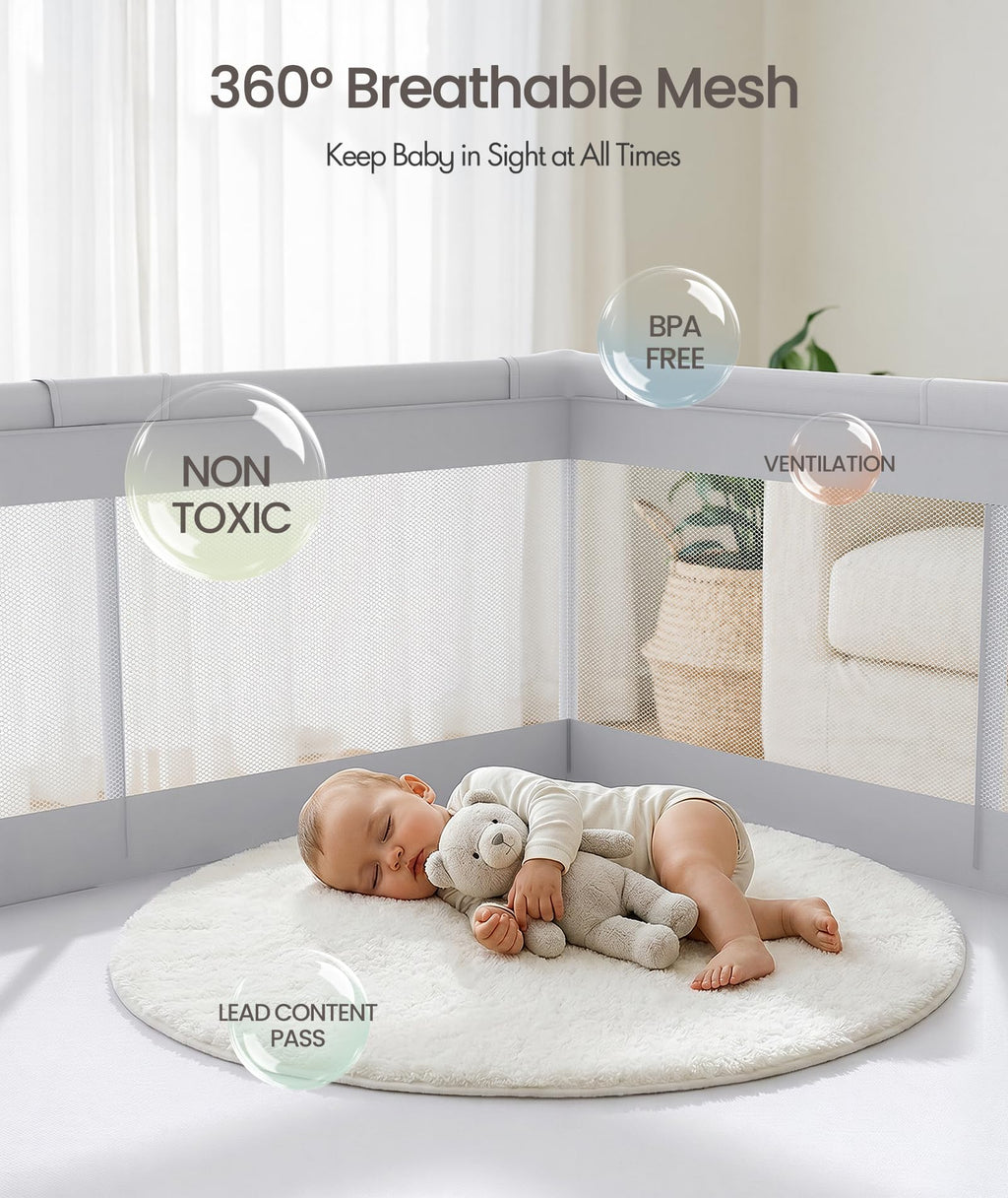 Baby Playpen with Door P954540