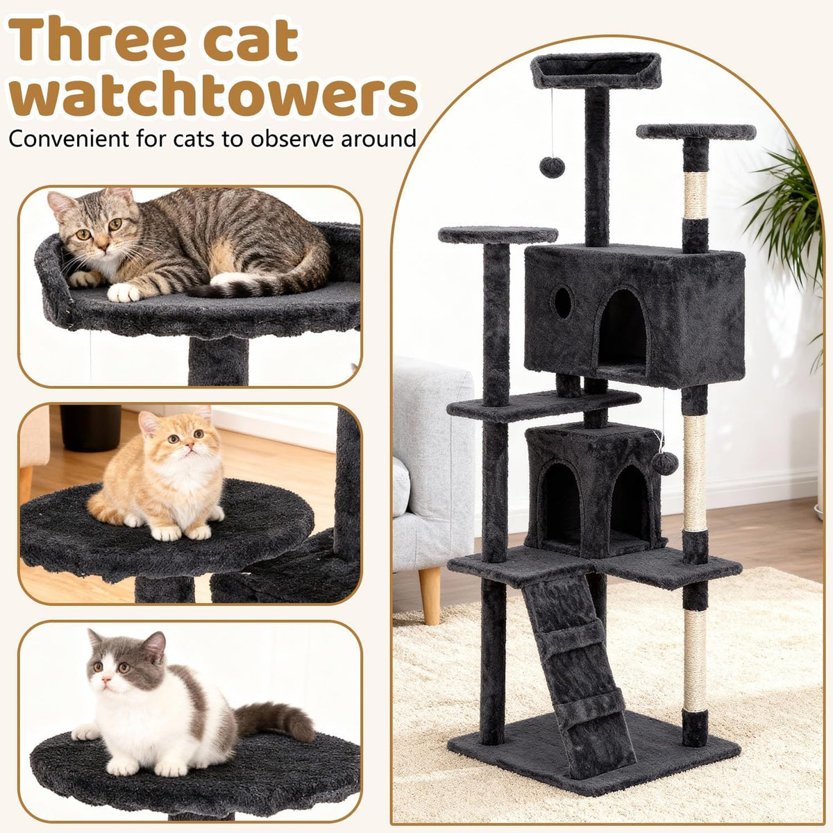 70" Multi-Level Cat Tree N417903