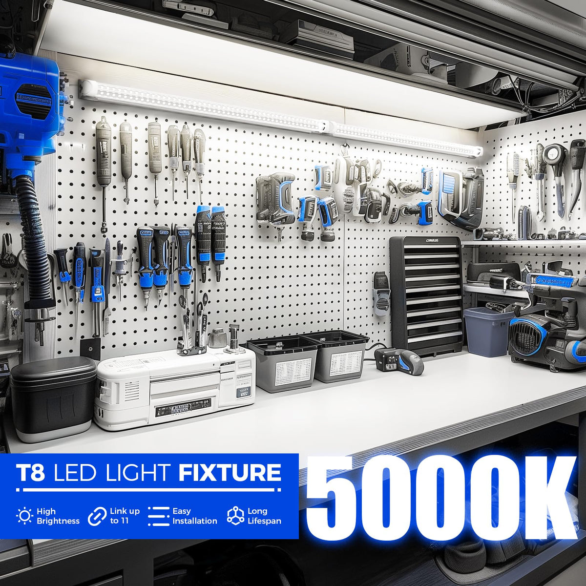 2FT LED Shop Lights 4 Pack R880743