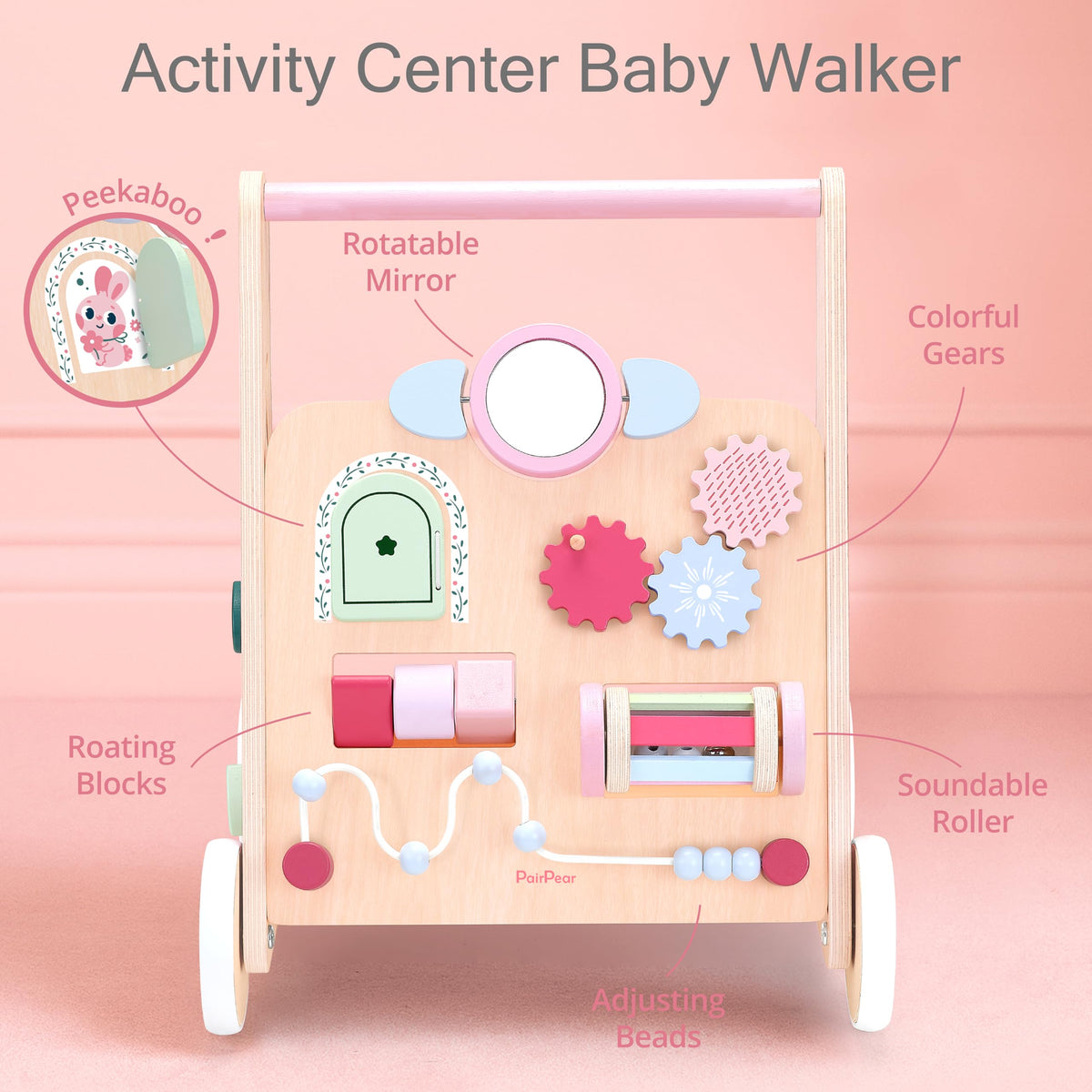 Wooden Baby Walker Z4819