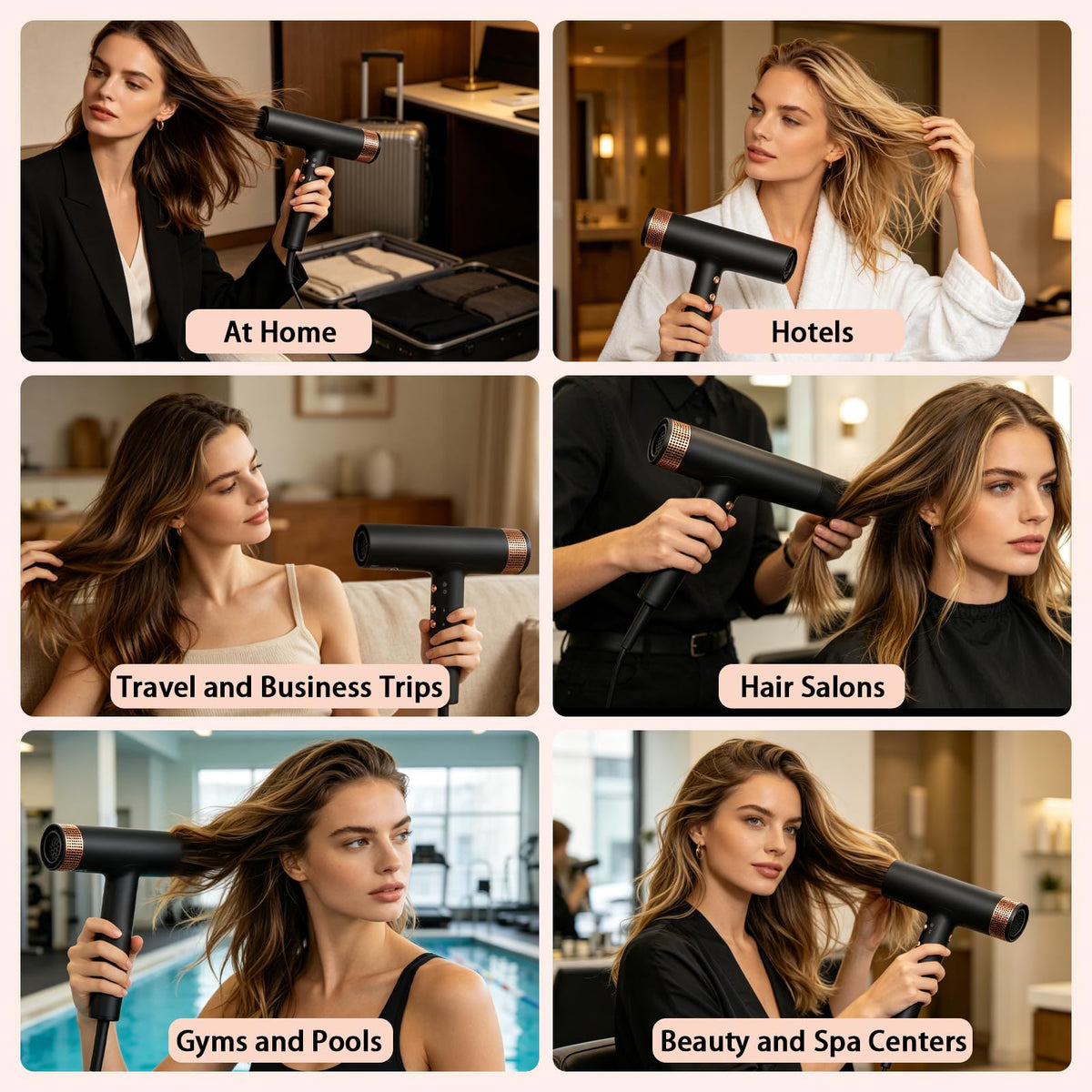 1875W Ionic Hair Dryer with Diffuser E448321