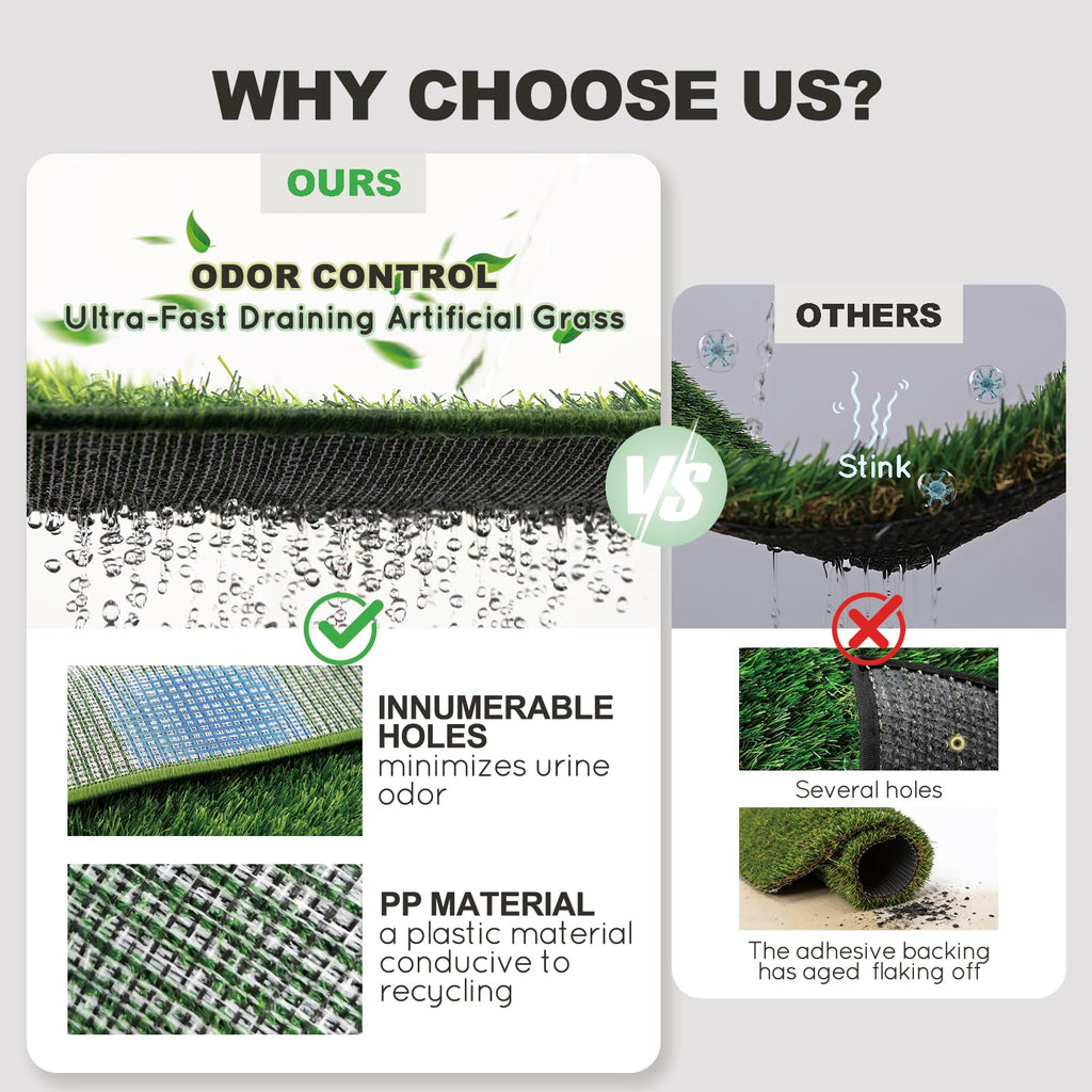 Dog Grass Pad with Tray V134