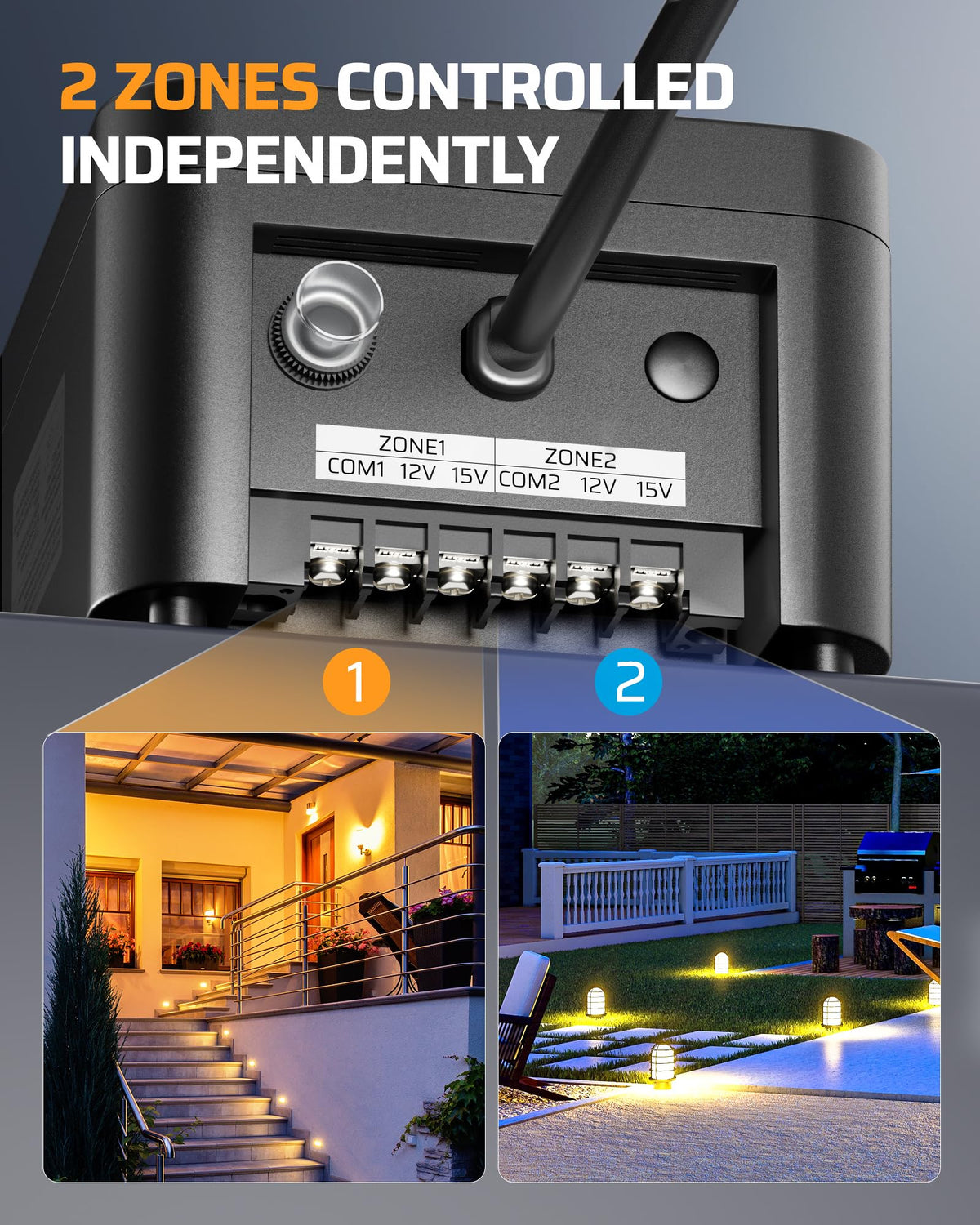 300W WiFi Low Voltage Landscape Transformer N524