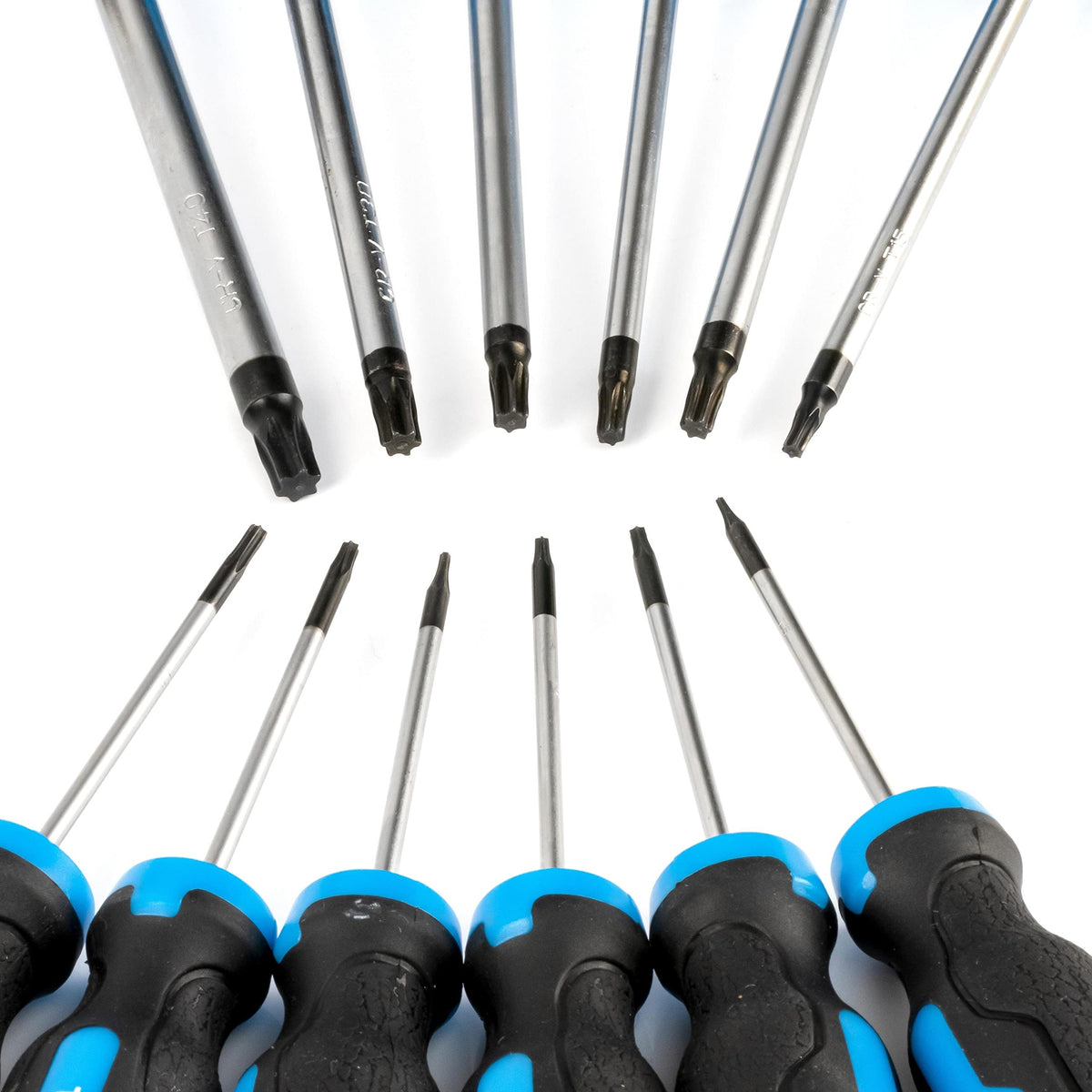Magnetic Torx Screwdriver Set 12 Piece Chrome Vanadium Steel C46581