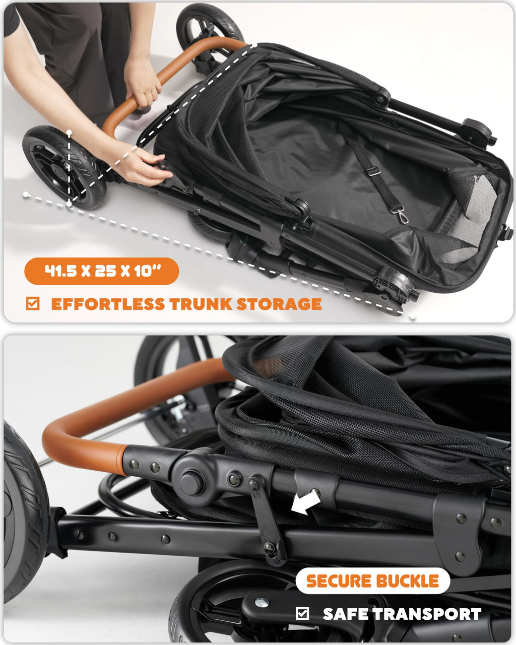 Medium Dog Stroller Up to 66lbs B53660
