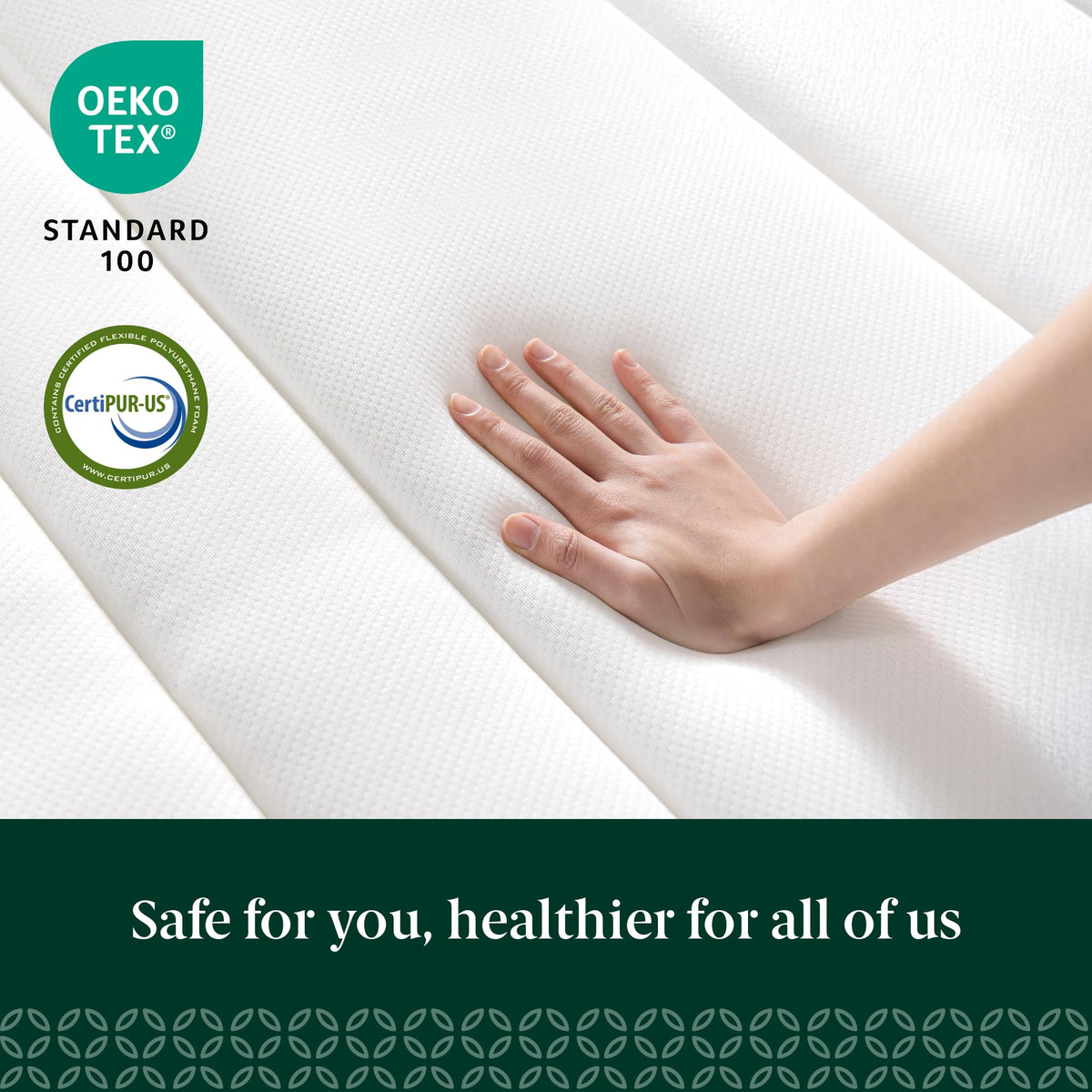 12 Inch King Size Hybrid Mattress O844