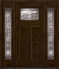 Fiberglass Front Entry Door 36" x 80" with Sidelite M376722