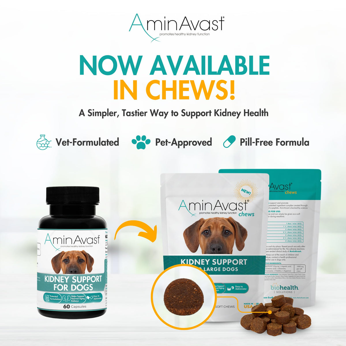 Kidney Support for Dogs 60 Sprinkle Capsules P494
