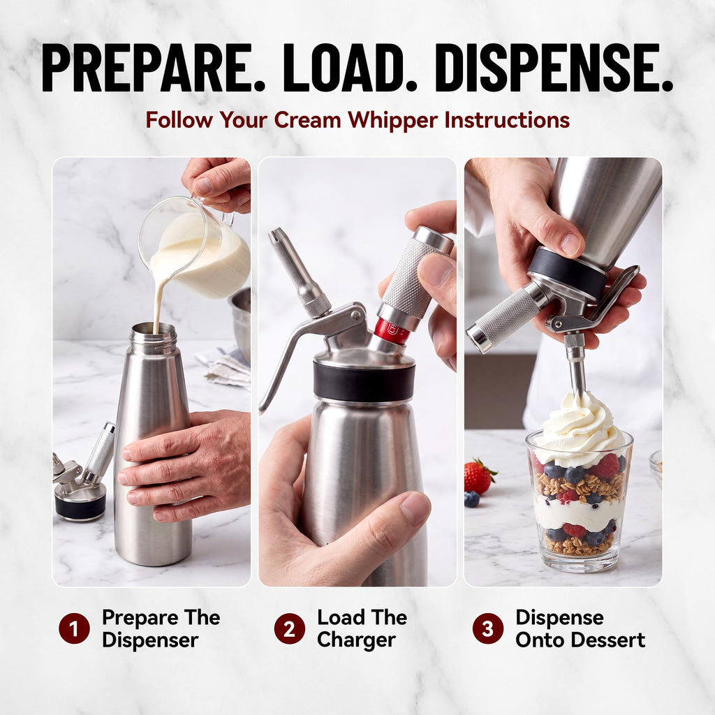 10 Pack 8g Whipped Cream Chargers F94073