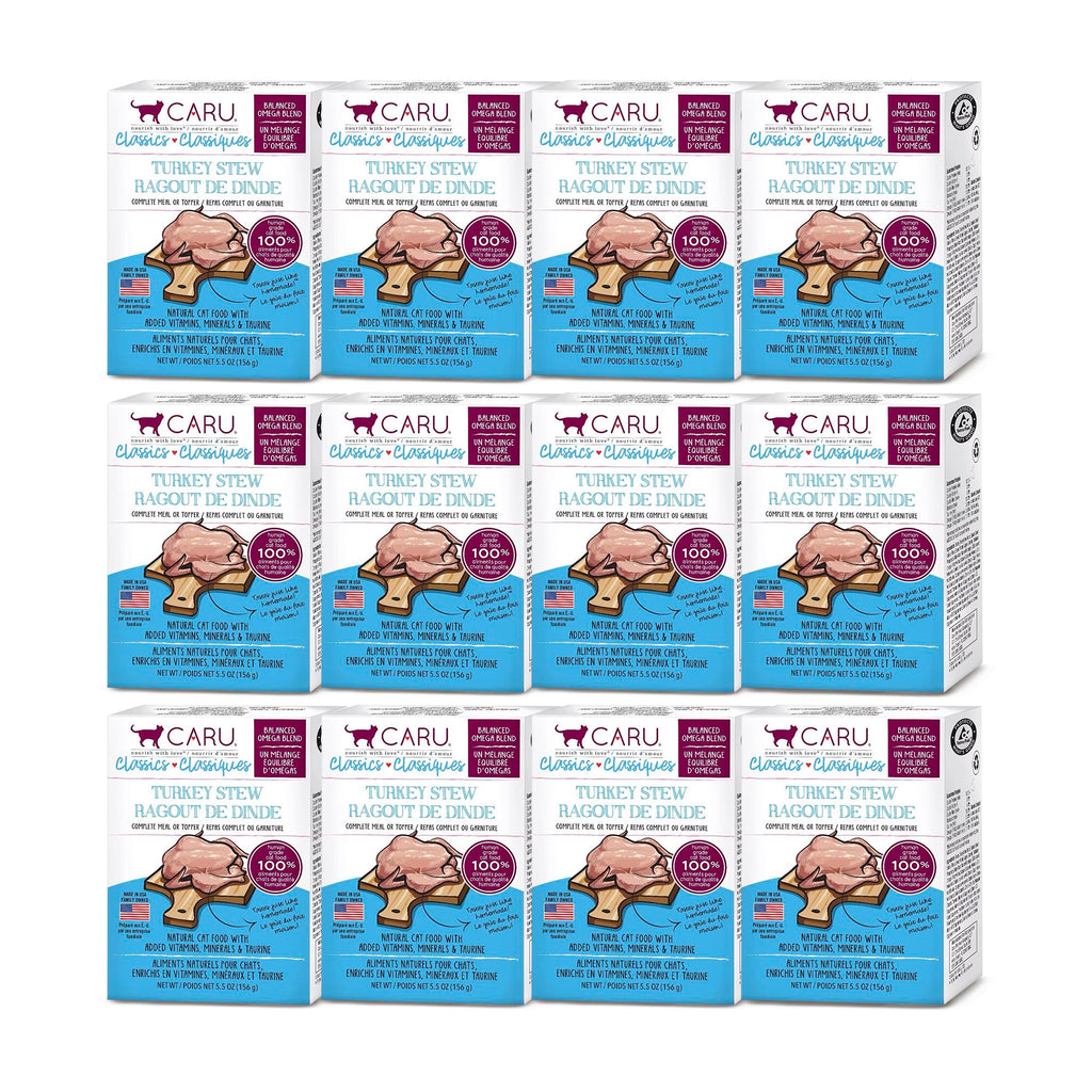 Turkey Recipe Cat Stew 5.5 oz Case of 12 F8636