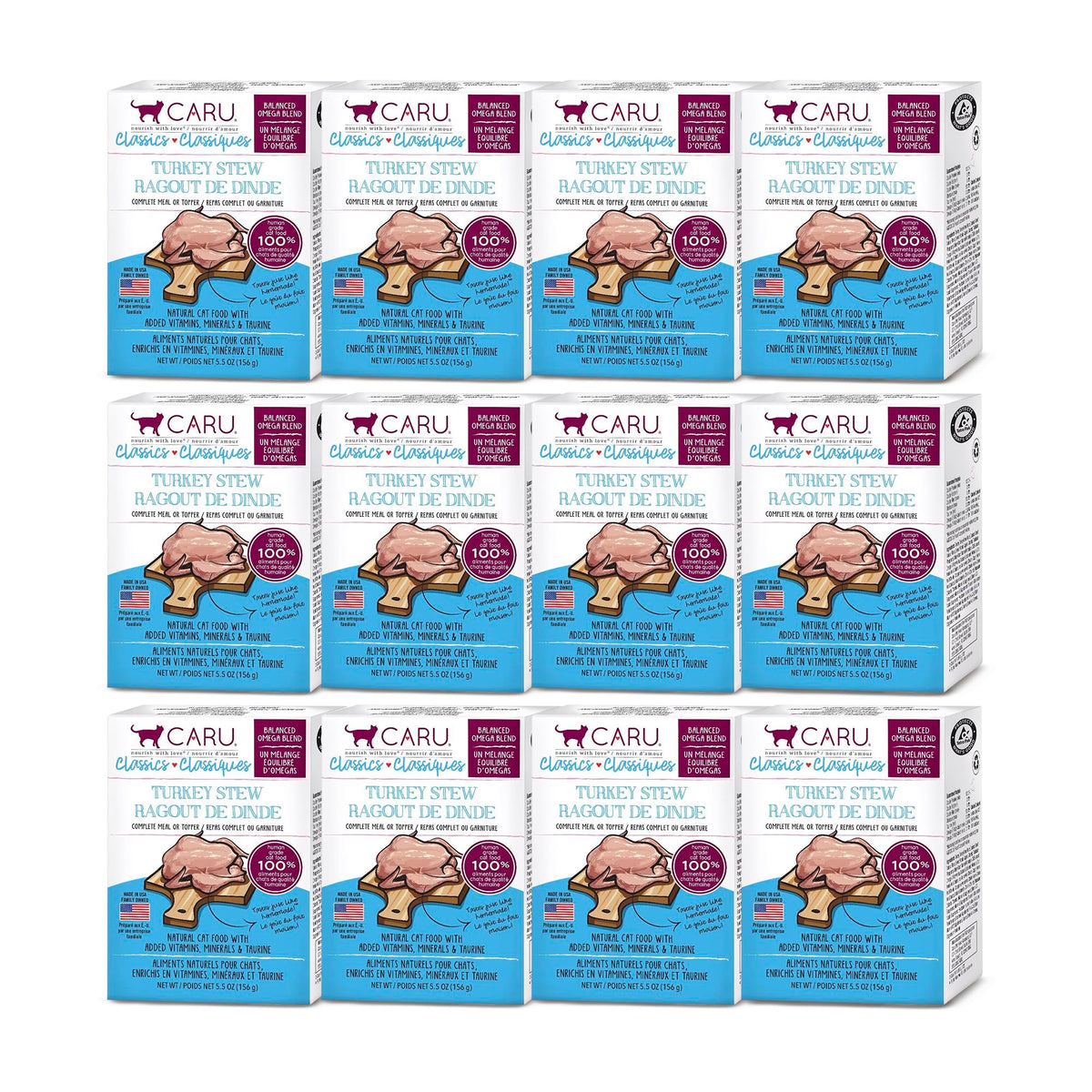 Turkey Recipe Cat Stew 5.5 oz Case of 12 F8636