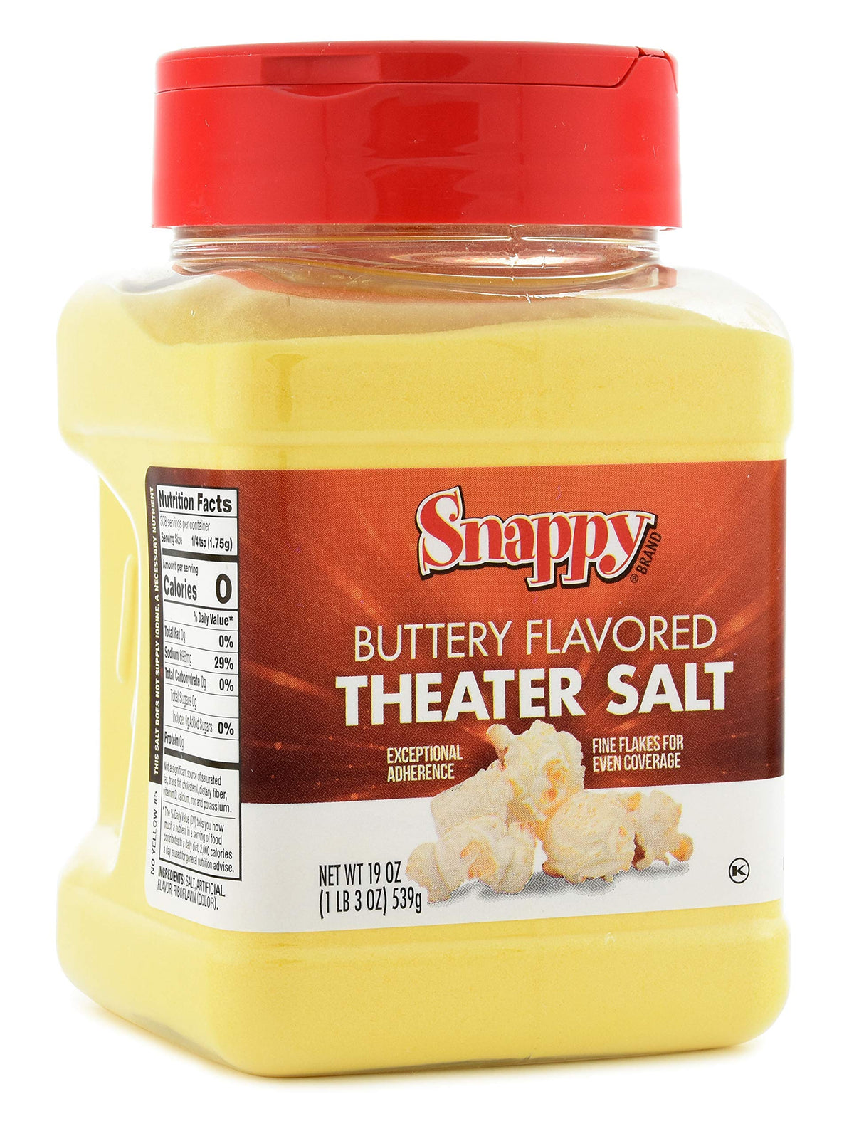 15 oz Coconut Popping Oil, 19 oz Buttery Popcorn Salt V243588