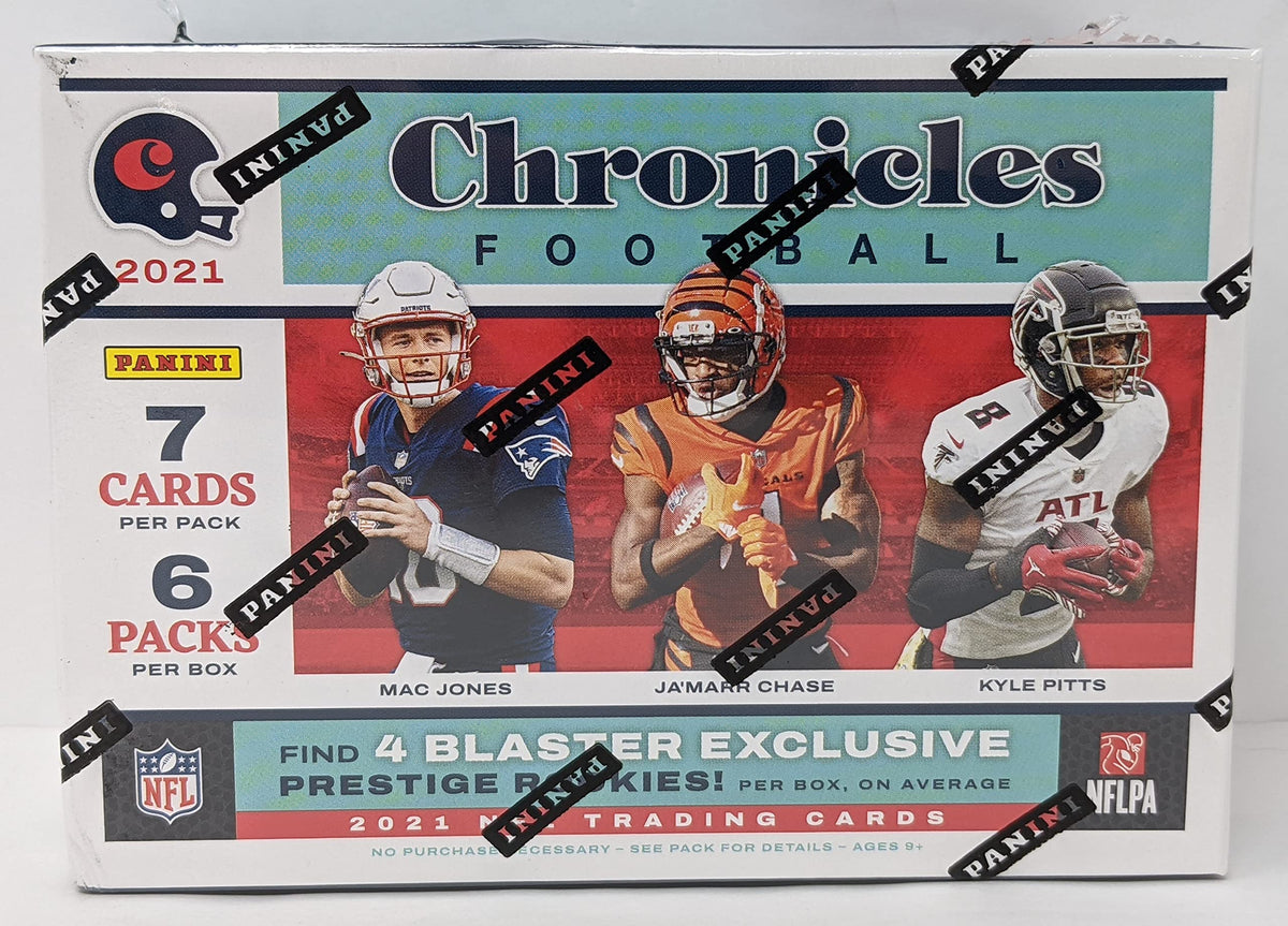 2021 Panini Chronicles NFL Football Blaster Box O984530